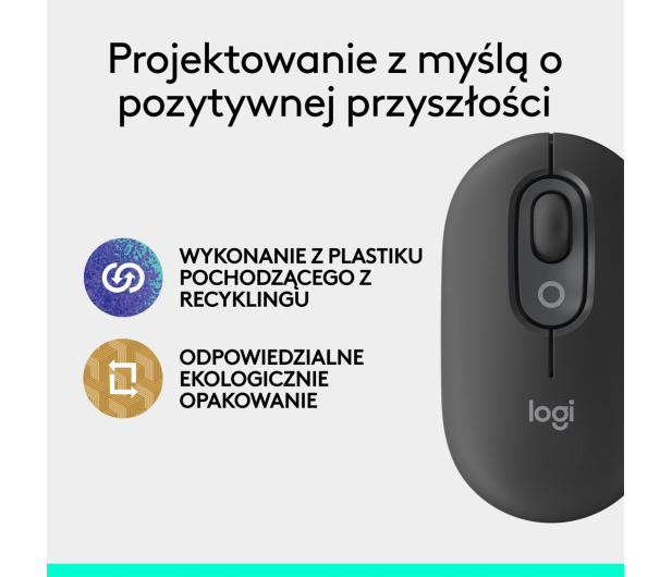 LOGITECH POP ICON Mouse grafit 910-007412 - 1276199 - zdjęcie 16
